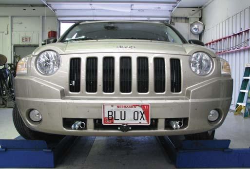 Blue ox bx1129 base plate for jeep compass 2010