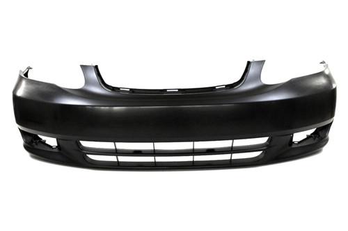 Replace to1000240pp - 03-04 toyota corolla front bumper cover factory oe style