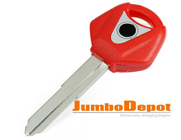 Motorcycle red black key uncut 1p new fit for yamaha fz1 fz6 2001-2007 hot 