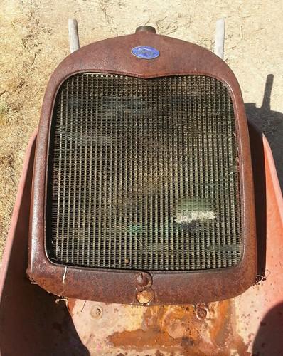 Ford model a 1928-29 radiator and shroud 