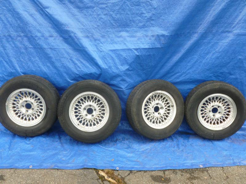 Factory original aluminum wheels / tires 1994 ford crown vic others set of 4