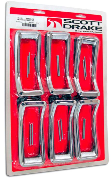 1967 mustang shelby gt concours quality tail lamp bezels. all body styles.