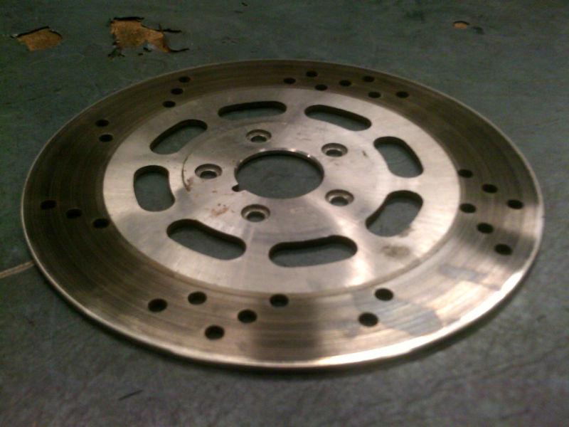 Used hd harley ironhead parts 11.5" brake break rotor 