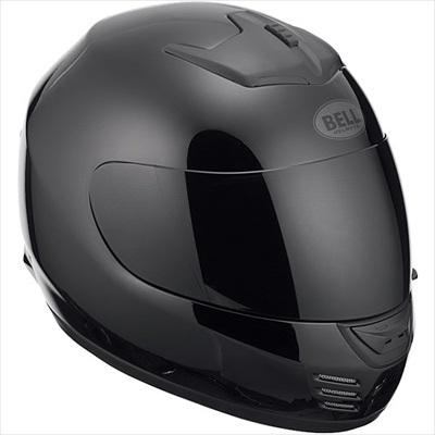 Bell arrow gloss black solid full face motorcycle helmet medium