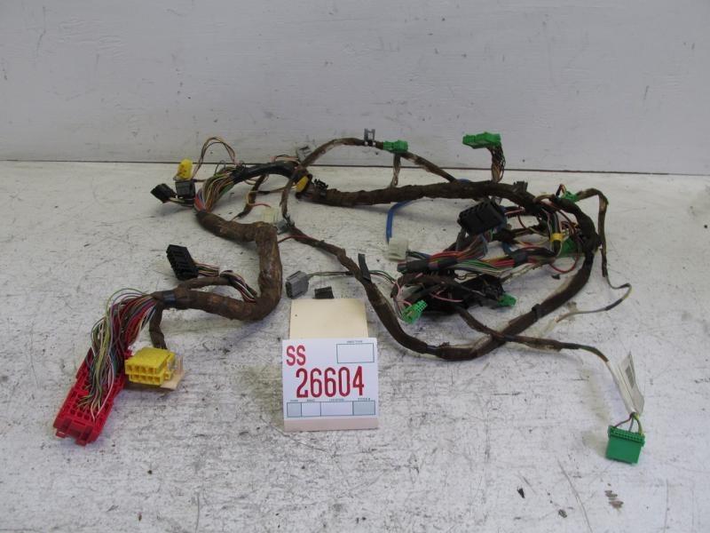 95-97 volvo 850 sedan turbo dashboard wire wiring harness cable plug connector