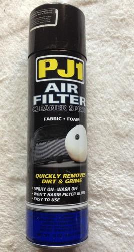 Pj1 air filter cleaner for gauze or foam filters 15oz. new