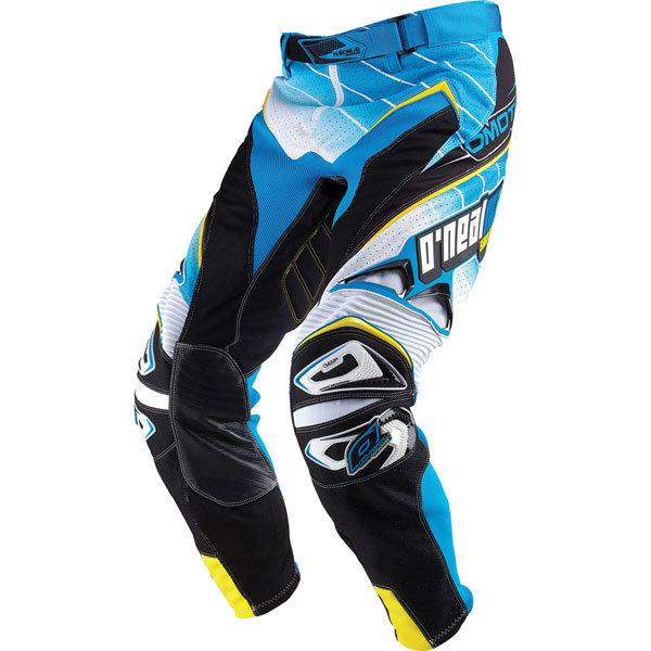Black/blue w34 o'neal racing hardwear vented pants 2013 model