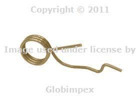 Mercedes w203 hood release handle spring at grille oem + 1 year warranty