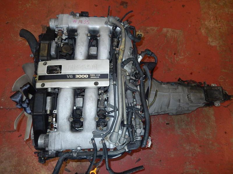 Jdm nissan 300zx z32 vg30de 3.0l v6 engine 5speed manual transmission 1990-1996