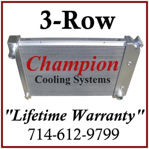 3 row radiator universal gm / chevy 20 3/4 x 17 core