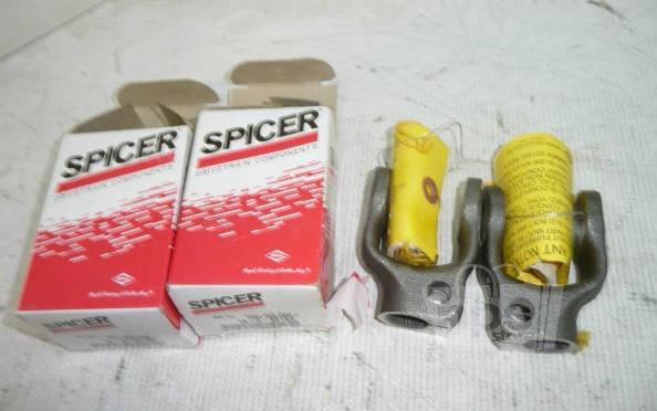 2x spicer 10-4-841sx steering shaft yoke assembly new