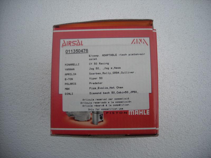 Airsal cylinder kit  for scooter/minarelli horizontal engine, mahle d.47,6, nos