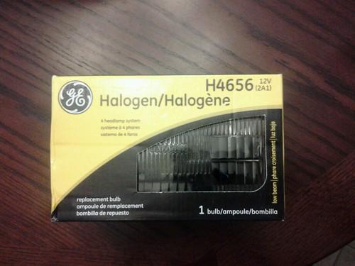 G e halogen replacement bulb h4656