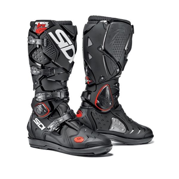 Sidi 2014 crossfire 2 srs motocross dirt bike boots black size 12.5