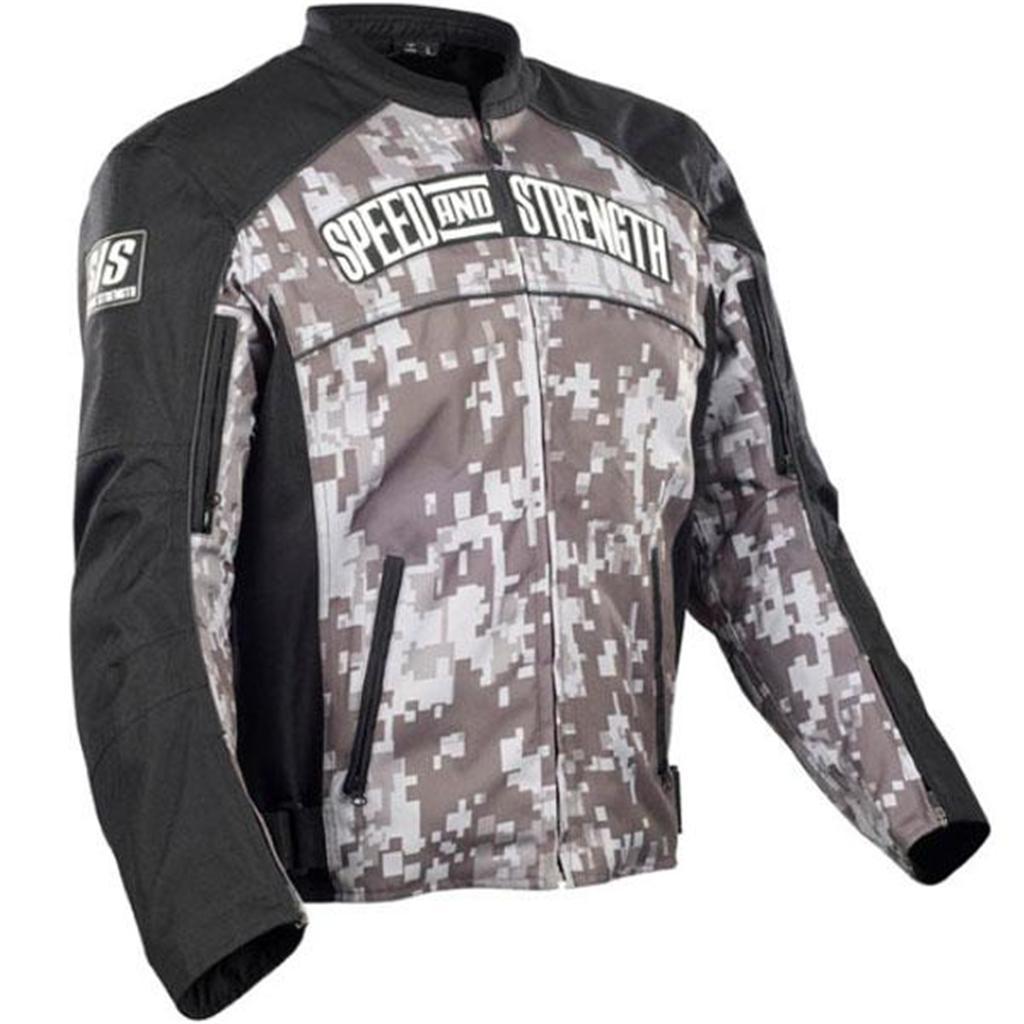 Speed and strength seven sins textile jacket camo