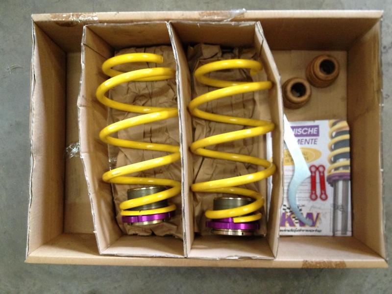 Used kw h.a.s coilover kit w/ adjustable rear links mercedes benz e cls 63 amg