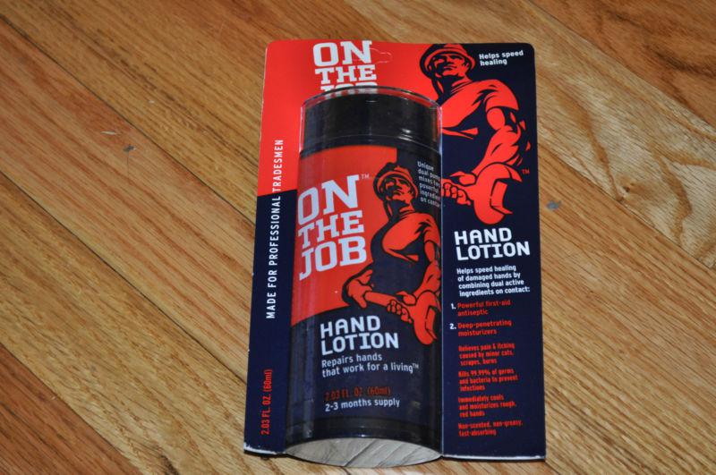 On the job hand lotion - repairs hands that work for a living! new