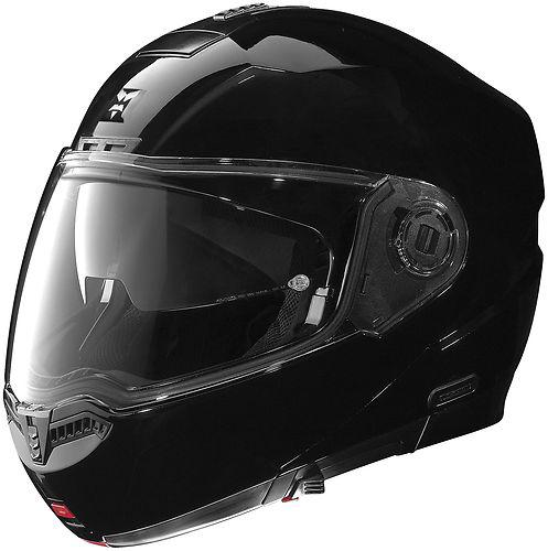 Nolan n104 modular solid motorcycle helmet outlaw black medium
