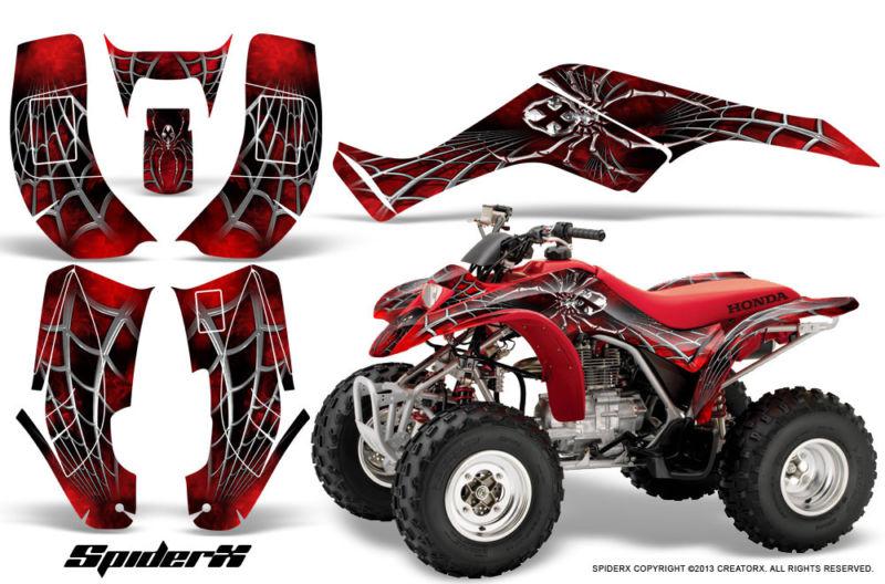 Honda trx 250 02-05 graphics kit creatorx decals stickers spiderx r