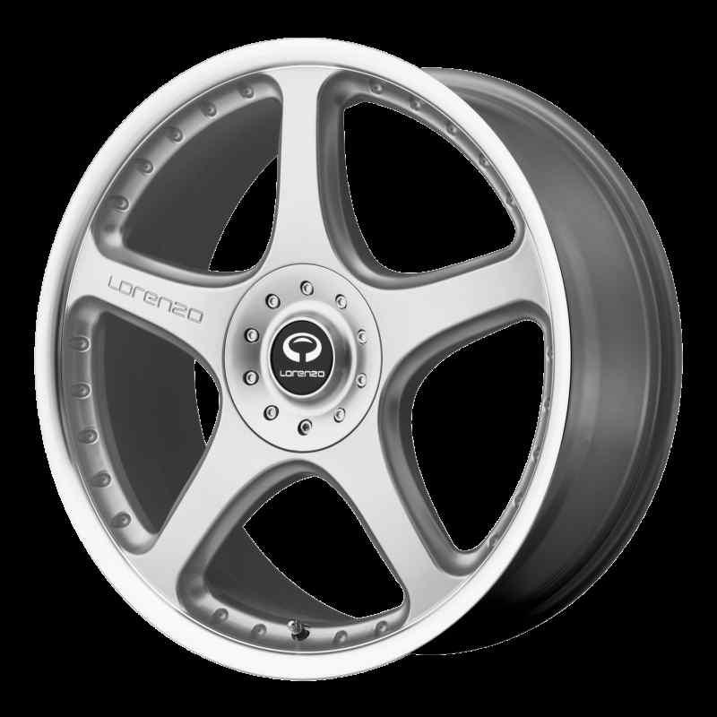 18x9.5 lorenzo wl28 silver wheel/rim(s) 5x120 5-120 18-9.5