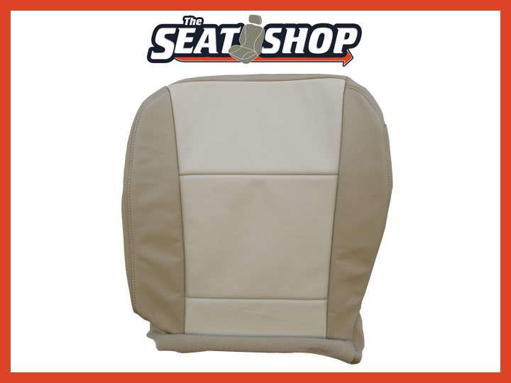 09 10 ford explorer limited two tone tan leather seat cover lh bottom