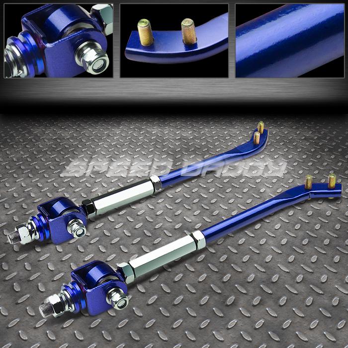 Adjustable front pillow tension rod/arm 84-87 toyota corolla ae86 gts sr5 blue
