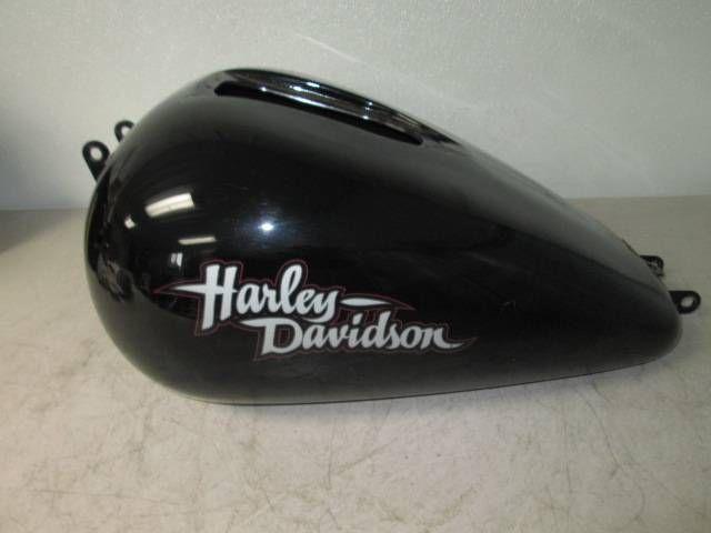 Used harley-davidson 2004-2013 dyna fxd fuel gas tank black