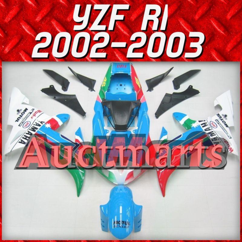 Fit yamaha yzf r1 02 03 yzfr1 2002 2003 1000 fairing kit bodywork c10 b9