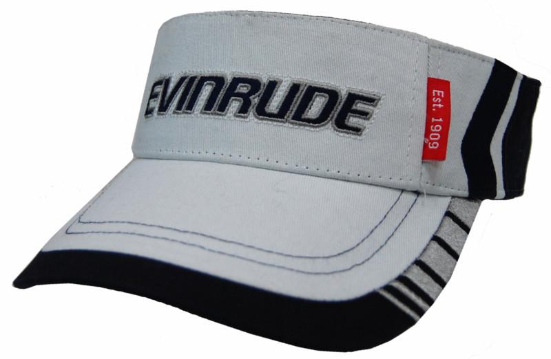 Evinrude e-tec outboards navy/white visor hat