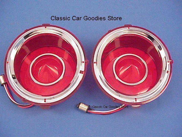 1970-1973 chevy camaro led tail lights (2) free flasher included 1971 1972