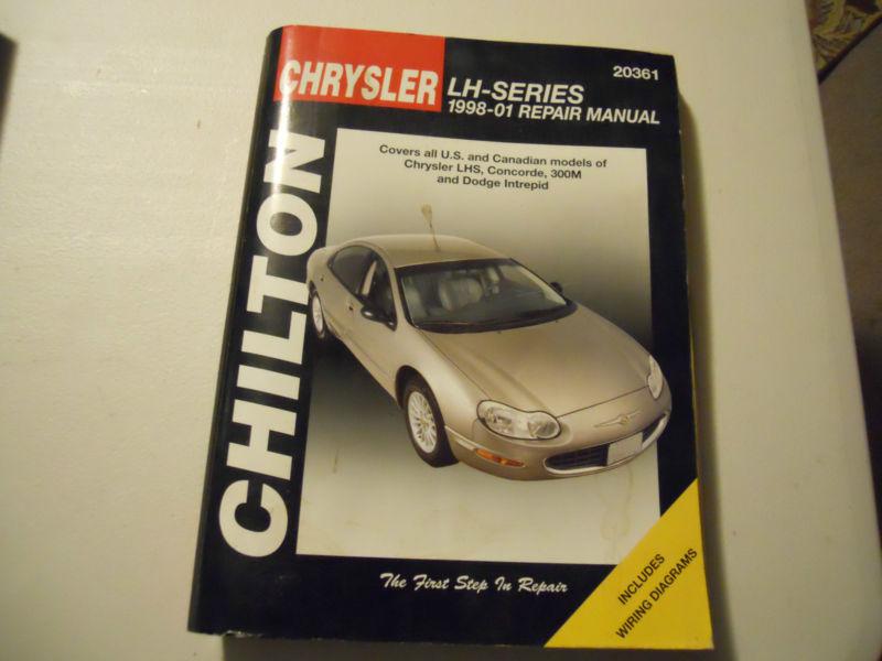 Chilton repair manual-chrysler lh-series 1998-2001