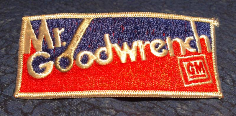 Gm mr goodwrench  patch new
