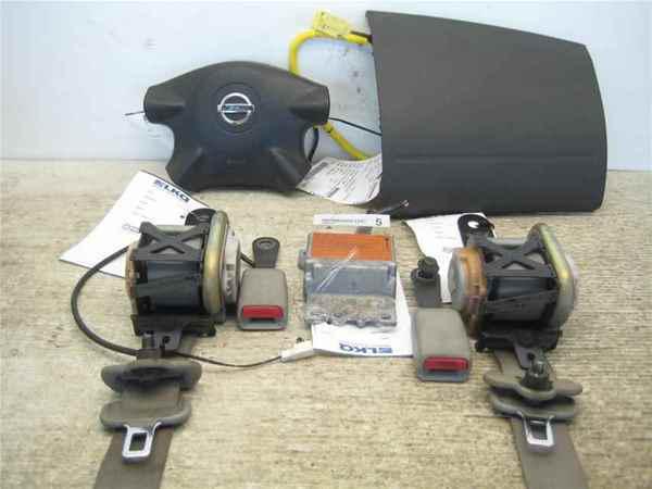 05 06 nissan xtrail airbag pair airbag module w/ belt