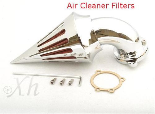 Spike air cleaner filter kits for harley s&s custom cv evo xl sportster chrome
