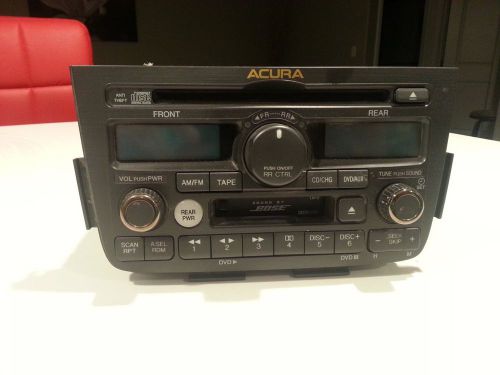 Acura mdx 2001-2004 cd cassette dvd bose stereo. oem factory original radio