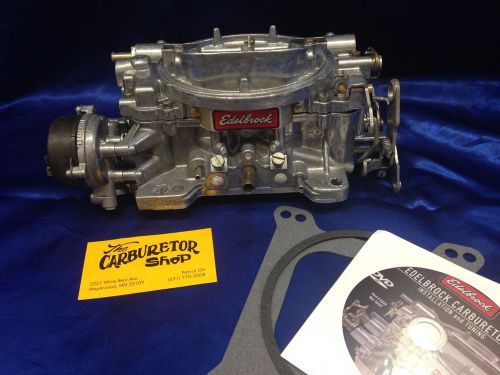 Rebuilt 1406 (600 cfm) edelbrock carburetor + 90 day warranty!