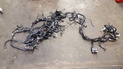 2009 nissan gtr r35 oem front chassis engine bay wiring harness damaged
