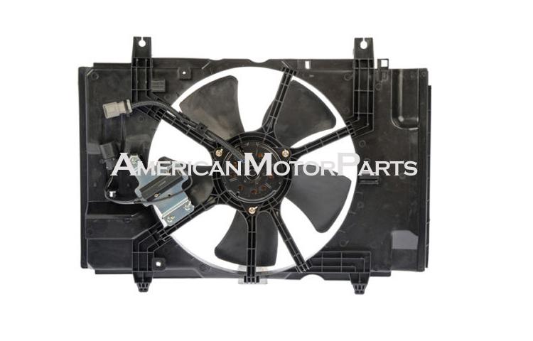 Replacement radiator cooling fan assembly 07-11 08 09 10 nissan versa 3dr & 4dr