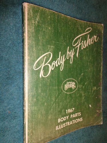 1967 buick / chevrolet / oldsmobile / cadillac / pontiac/  body parts catalog