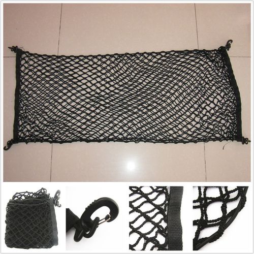 Car suv rear trunk envelope style fixed cargo storage resilient net bag 110 x 40