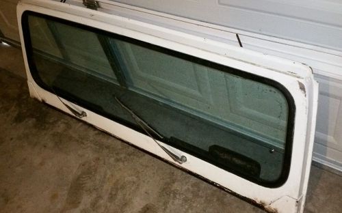 1976-86 cj7 windshield frame with glass