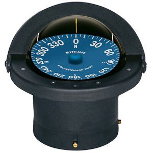 Ritchie ss-2000 supersport compass - flush mount - black -ss-2000