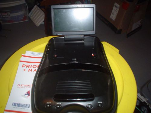 2004 kia sedona overhead dvd player 7&#034; monitor tv entertainment video system
