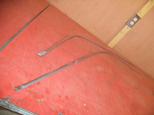 1961 61 ford thunderbird  left &amp; right drip rail moulding