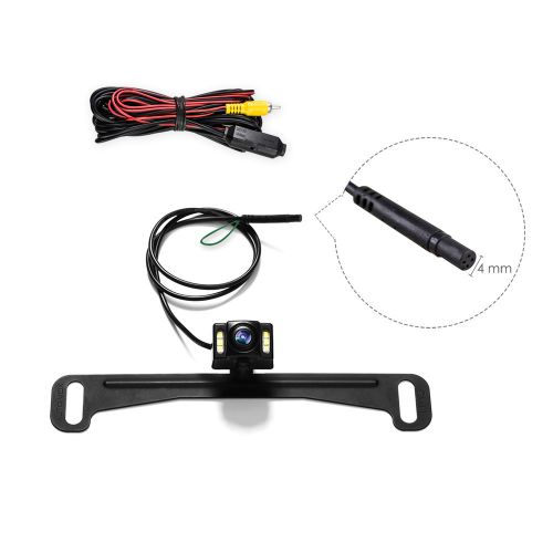 New auto-vox waterproof rear view reverse parking camera night vision 6 leds