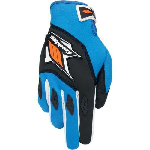 Slippery circuit watercraft wetsuit gloves-black/orange-xl