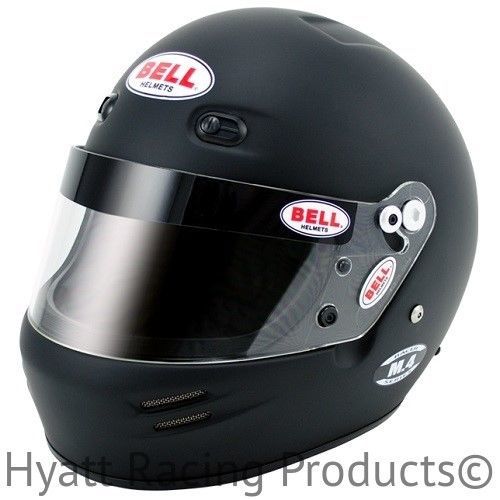Bell m.4 auto racing helmet snell sa2010 - 2x-small (54-55) / matte black