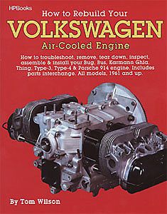 Hp books 0-895-862259 book: how to rebuild your volkswagen air-cooled engine