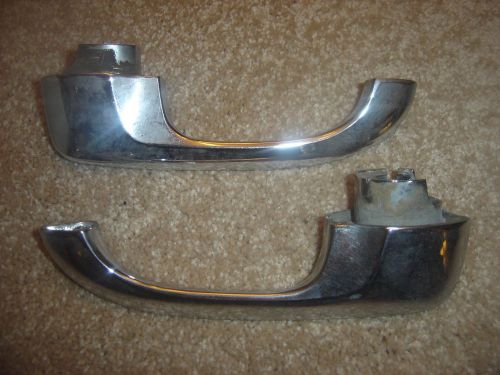 Used pair of gm chevrolet chevelle door handles
