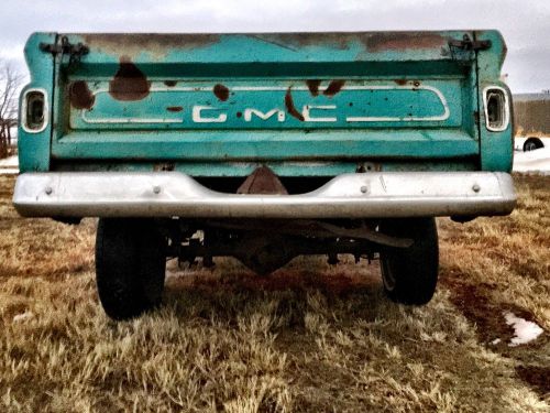 1958 1966 gmc chevy truck fleetside short bed rolling trailer complete vintage